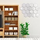 Ver imagem 5 de Espelho em Acrilico de Decorativo Parede Hexagonal 10 Peças