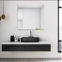 Ver imagem 1 de Espelho Decorativo Vidro Quadrado 30x30cm Sala Banheiro Lapidado