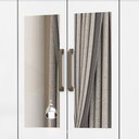 Ver imagem 6 de Guarda Roupa Casal A22 6 Portas 2 Gavetas Com Espelho Carioca Móveis