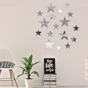 Ver imagem 3 de Espelho Decorativo Estrelas 12 Peças em Acrílico Espelhado
