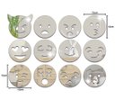 Ver imagem 2 de Espelhos Decorativos Acrílico Kit Emojis 12cm