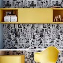 Ver imagem 2 de Papel De Parede Adesivo Lavável Anime Mangá Death Note