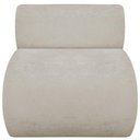 Ver imagem 2 de Kit 2 Poltronas Decorativas Orgânica Virgínia Linho - Doce Sonho Móveis Bege