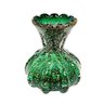 Vaso Murano Lido Verde e Dourado - 21 cm - 1