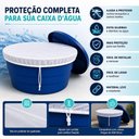 Ver imagem 7 de Tela Mosqueteira para Caixa D'Água 233-Mx Proteção contra Insetos com Ajuste Branca Yeet 500L