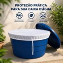 Ver imagem 6 de Tela Mosqueteira para Caixa D'Água 233-Mx Proteção contra Insetos com Ajuste Branca Yeet 500L
