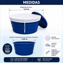 Ver imagem 4 de Tela Mosqueteira para Caixa D'Água 233-Mx Proteção contra Insetos com Ajuste Branca Yeet 500L