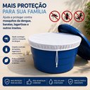 Ver imagem 2 de Tela Mosqueteira para Caixa D'Água 233-Mx Proteção contra Insetos com Ajuste Branca Yeet 500L