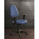 Ver imagem 2 de Cadeira de Escritório Internauta Premium Martiflex Azul