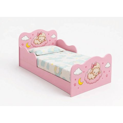 Cama Infantil Tematica Ovelhinha Montessoriana sem Colchao