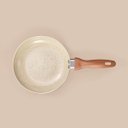 Ver imagem 3 de Frigideira Antiaderente 22cm de Ceramica e Aluminio Bege - Oikos