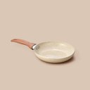 Ver imagem 2 de Frigideira Antiaderente 22cm de Ceramica e Aluminio Bege - Oikos