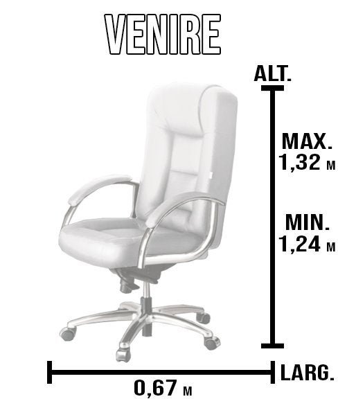 Cadeira de Escritório Venire Martiflex Claro - 3