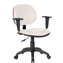 Ver imagem 2 de Cadeira Giratória Internalta Lisa Branca