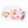 Cordão Fio LED com 10 Folhas Metal Rose Gold - a Pilha - 1