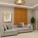 Ver imagem 2 de Placa Painel Ripado Nobre 150cm x 250cm Gelius Naturale