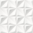 Ver imagem 2 de Papel De Parede 3d Gesso Branco Autoadesivo Lavável 15m