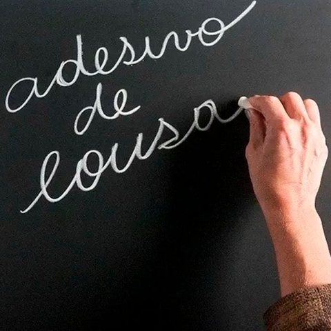 Adesivo Lousa Quadro Negro Preto Fosco 5m X 50cm