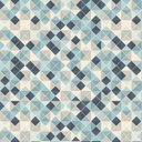 Ver imagem 2 de Papel Parede Adesivo Cozinha Pastilha Azul Bege Lavável