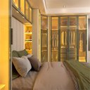 Ver mais imagens de Guarda-roupas Modulado com 12 Portas 390cm X 260cm 100% Mdf Innova