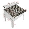 Churrasqueira Parrilla Aço Inox Portátil Grelha Argentina - 4