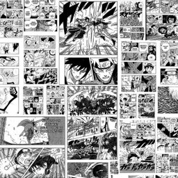 Papel De Parede Adesivo Autocolante Lavável Quarto Mangá Naruto Anime - 1