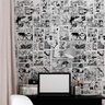 Papel De Parede Adesivo Autocolante Lavável Quarto Mangá Naruto Anime - 2