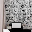 Ver imagem 2 de Papel De Parede Adesivo Autocolante Lavável Quarto Mangá Naruto Anime