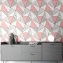 Ver imagem 3 de Papel De Parede Zara Mármore Rose Gold Auto Colante