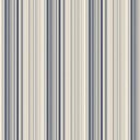 Ver imagem 2 de Papel de Parede Adesivo Listrado em Tons de Azul e Bege