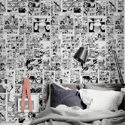 Papel De Parede Adesivo Lavável Quarto Mangá Naruto Anime - 3