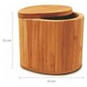 Saleiro Bambu 12 cm x 12 cm x 10 cm - 2