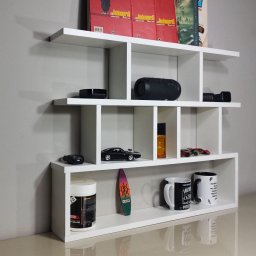 Nicho Prateleira Suspenso para Quarto Zeus Solutions Slim - Branco - 3