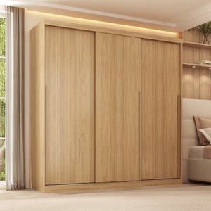 Guarda-roupa 3 Portas de Correr Jade CabeCasa MadeiraOriginals