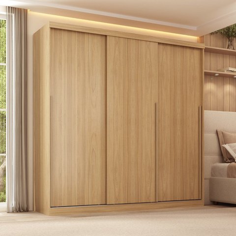 Guarda-roupa 3 Portas de Correr Jade CabeCasa MadeiraOriginals