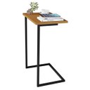 Ver imagem 1 de Mesa Lateral Apoio Sofá e Decoração Jb 4775 - Allure Madeira