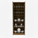 Ver imagem 4 de Cristaleira 2 Portas de Vidro e 4 Prateleiras Catarina