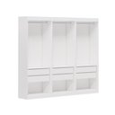 Ver imagem 2 de Guarda-Roupa Closet 3 Módulos Roupeiro sem Portas 6 Gavetas Versatille Yescasa