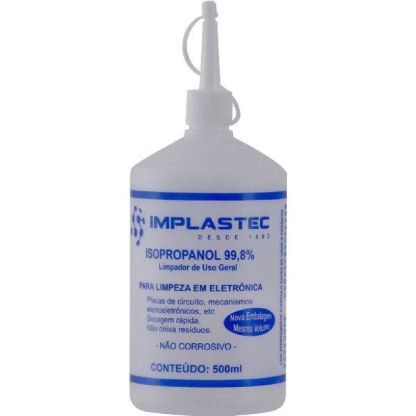 Alcool Isopropilico 110Ml C/Bico Ai110Ml Implastec - 1