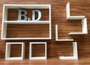 Ver imagem 5 de Kit De Nichos / Prateleira 7 Peças Mdf 15mm Brancotx