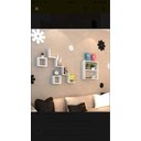 Ver imagem 3 de Kit De Nichos / Prateleira 7 Peças Mdf 15mm Brancotx