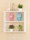 Ver imagem 4 de 1 Nicho com Divisória MDF 15Mm Brancotx 60x40x15cm para Decora
