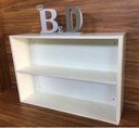 Ver imagem 6 de 1 Nicho com Divisória MDF 15Mm Brancotx 60x40x15cm para Decora