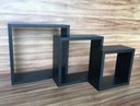 Ver mais imagens de Kit De Nichos 9 Peças Mdf Pretotx 15mm