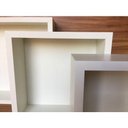 Ver imagem 3 de Kit Trio De Nichos Com Fundo Mdf Brancotx 15mm, Quadrinhos