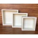 Ver imagem 6 de Kit Trio De Nichos Com Fundo Mdf Brancotx 15mm, Quadrinhos
