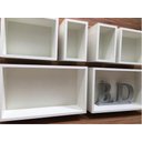 Ver mais imagens de Nicho 6 Peças Para Quartos Com Fundo Mdf 15mm Brancotx