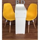 Ver imagem 4 de Kit Manicure De Mesa + 2 Cadeiras Charles Eames Eiffel