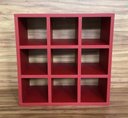 Ver imagem 7 de Nicho Para Toalhas Mdf 15mm Vermelho Marsala 45x45x20cm