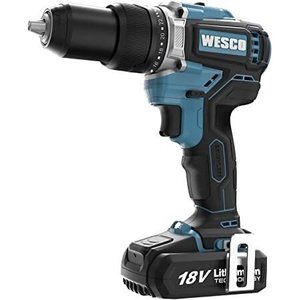 Parafusadeira Wesco de Impacto 18V Brushless C/Bateria e Carregador